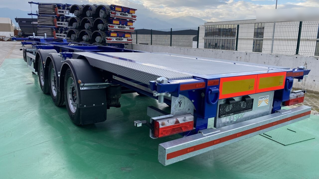 Star Yagcilar Fixed container carrier - Konteineris-vežimus/ Sukeisti kūną puspriekabė: foto 5 Star Yagcilar Fixed container carrier - Konteineris-vežimus/ Sukeisti kūną puspriekabė: foto 5