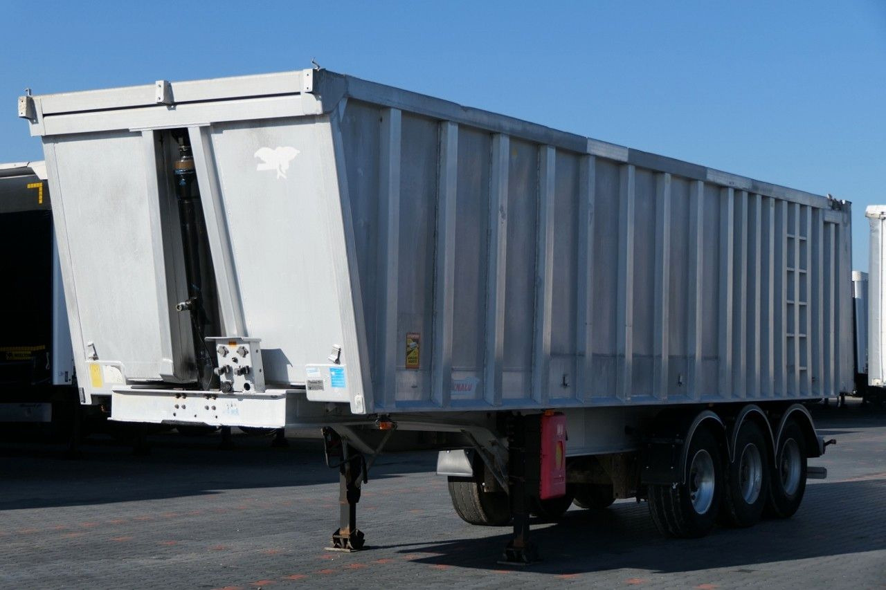 Benalu TIPPER 45 M3/WHOLE ALUMINIUM/5700 KG/FLAP-DOORS - Savivartis puspriekabė: foto 2 Benalu TIPPER 45 M3/WHOLE ALUMINIUM/5700 KG/FLAP-DOORS - Savivartis puspriekabė: foto 2