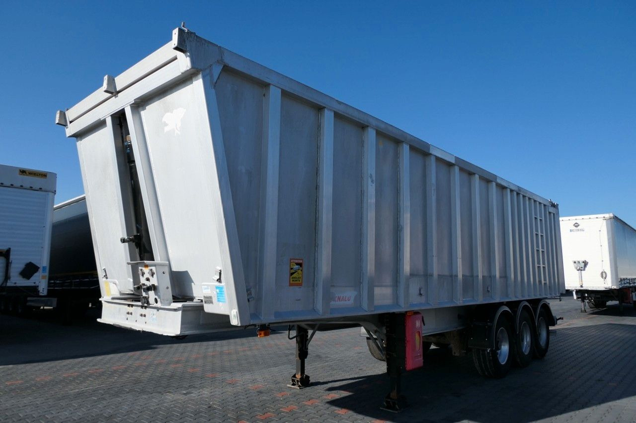 Benalu TIPPER 45 M3/WHOLE ALUMINIUM/5700 KG/FLAP-DOORS - Savivartis puspriekabė: foto 3 Benalu TIPPER 45 M3/WHOLE ALUMINIUM/5700 KG/FLAP-DOORS - Savivartis puspriekabė: foto 3