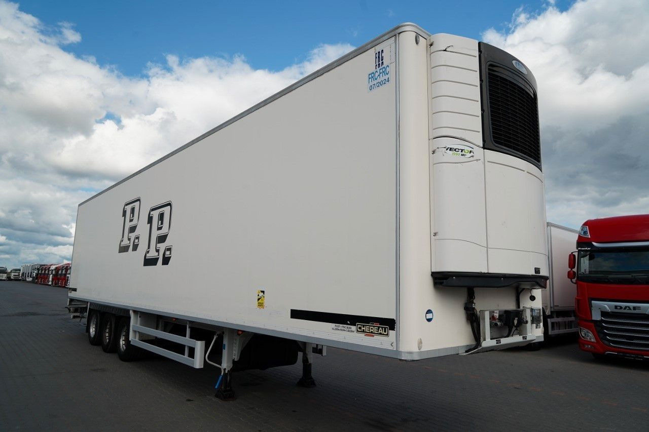 Chereau CHŁODNIA / CARRIER VECTOR 1950MT / DOPPELSTOCK / - Refrižeratorius puspriekabė: foto 2 Chereau CHŁODNIA / CARRIER VECTOR 1950MT / DOPPELSTOCK / - Refrižeratorius puspriekabė: foto 2