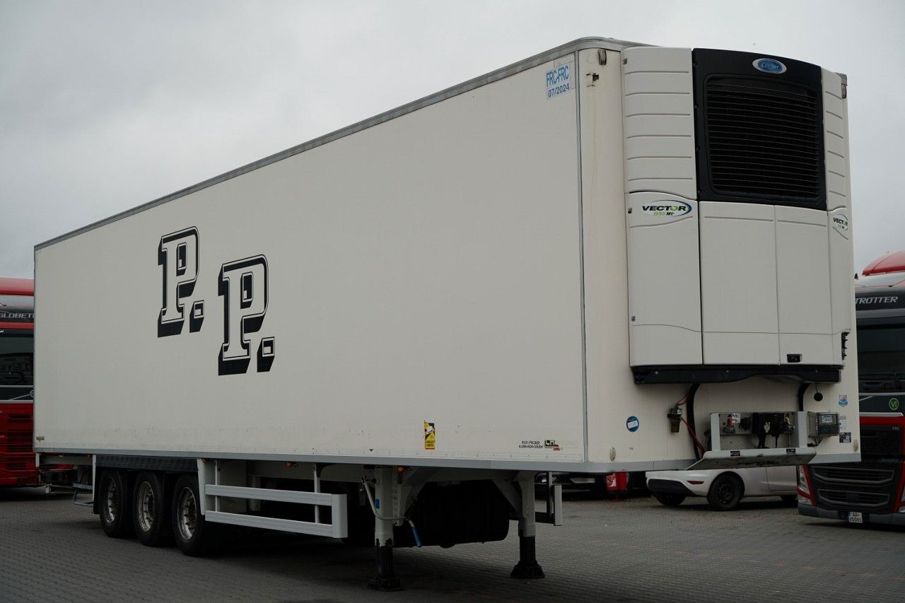 Chereau CHŁODNIA / CARRIER VECTOR 1950MT / DOPPELSTOCK - Refrižeratorius puspriekabė: foto 4 Chereau CHŁODNIA / CARRIER VECTOR 1950MT / DOPPELSTOCK - Refrižeratorius puspriekabė: foto 4