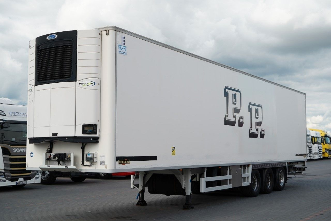 Chereau CHŁODNIA / CARRIER VECTOR 1950MT / DOPPELSTOCK / - Refrižeratorius puspriekabė: foto 3 Chereau CHŁODNIA / CARRIER VECTOR 1950MT / DOPPELSTOCK / - Refrižeratorius puspriekabė: foto 3