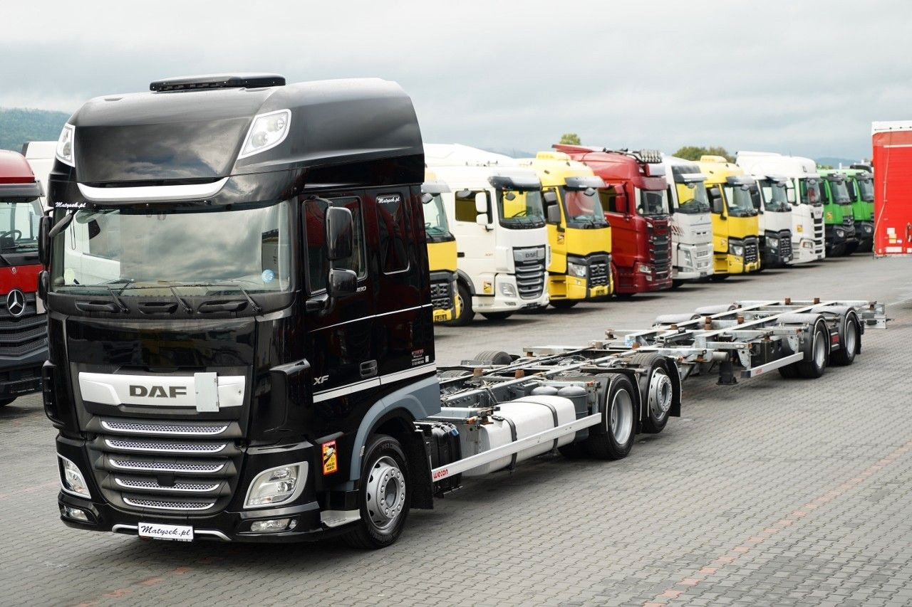 DAF XF 480 / BDF / 6X2 / ZESTAW TANDEM / SSC / I-PA - Konteineris-vežimus/ Sukeisti kūną sunkvežimis: foto 1 DAF XF 480 / BDF / 6X2 / ZESTAW TANDEM / SSC / I-PA - Konteineris-vežimus/ Sukeisti kūną sunkvežimis: foto 1