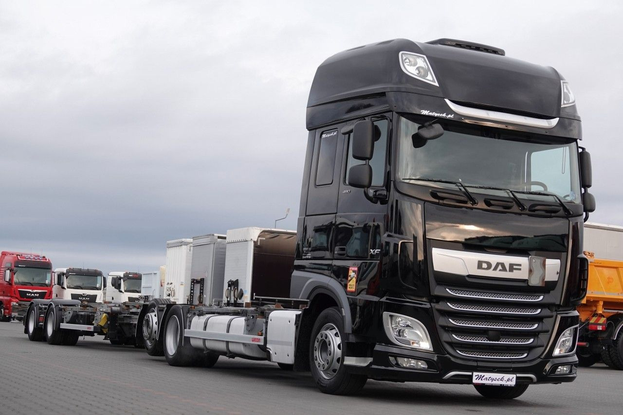 DAF XF 480 / BDF / ZESTAW TANDEM / 2019 / PO KONTRAK - Konteineris-vežimus/ Sukeisti kūną sunkvežimis: foto 2 DAF XF 480 / BDF / ZESTAW TANDEM / 2019 / PO KONTRAK - Konteineris-vežimus/ Sukeisti kūną sunkvežimis: foto 2