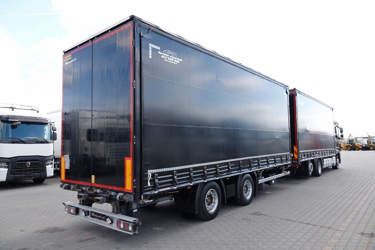 DAF XF 480 / ZESTAW TANDEM / 120 M3 / PRZEJAZDOWY / - Tentinis sunkvežimis: foto 3 DAF XF 480 / ZESTAW TANDEM / 120 M3 / PRZEJAZDOWY / - Tentinis sunkvežimis: foto 3