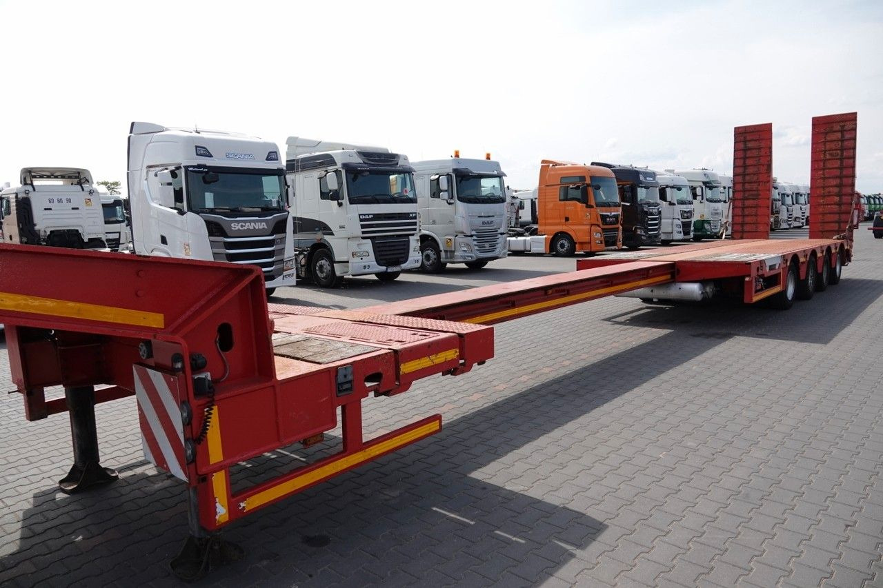 Faymonville STN-4AU / NACZEPA LAWETA / NISKOPODWOZIE / ROZ - Žemo profilio platforma puspriekabė: foto 5 Faymonville STN-4AU / NACZEPA LAWETA / NISKOPODWOZIE / ROZ - Žemo profilio platforma puspriekabė: foto 5