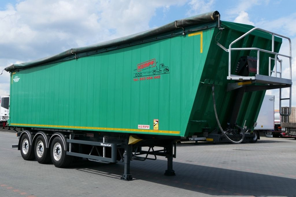 Kempf WYWROTKA 60m3 / 2018 ROK / KLAPO DRZWI / OŚ PODN - Tentinė puspriekabė: foto 1 Kempf WYWROTKA 60m3 / 2018 ROK / KLAPO DRZWI / OŚ PODN - Tentinė puspriekabė: foto 1