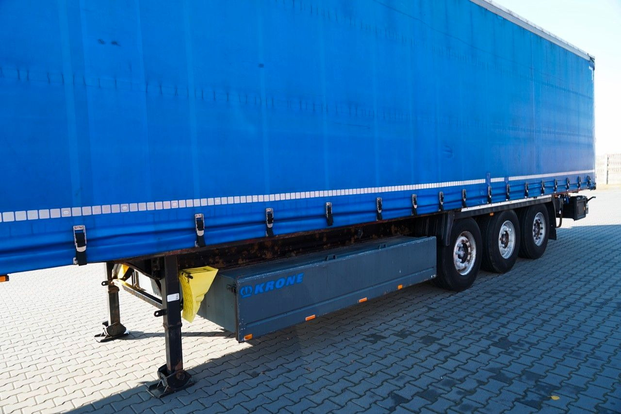 Tentinė puspriekabė Krone FIRANKA / STANDARD / KOSZ NA PALETY / OŚ PODNOS: foto 10