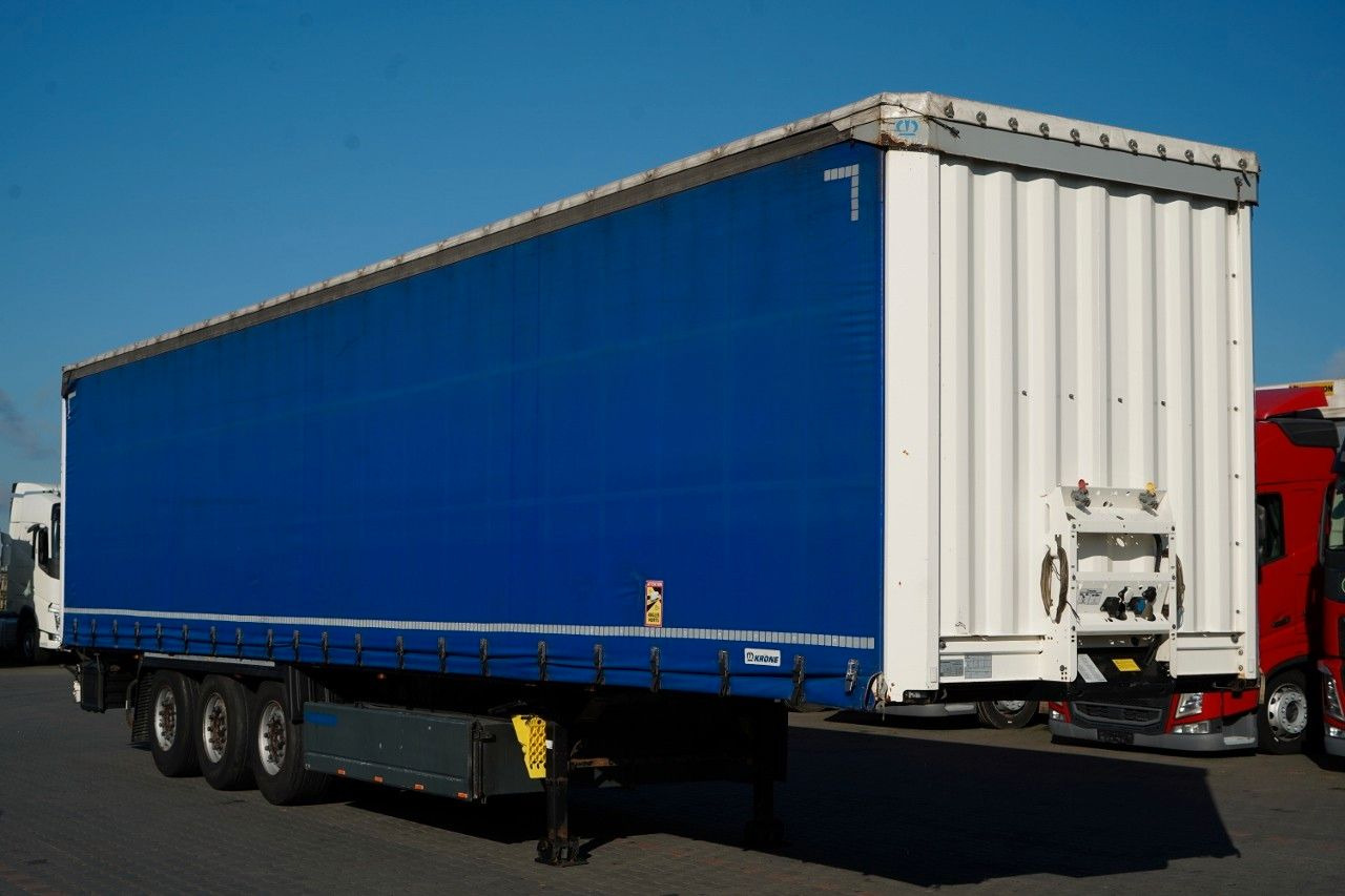 Krone FIRANKA / STANDARD / KOSZ NA PALETY / OŚ PODNOS - Tentinė puspriekabė: foto 1 Krone FIRANKA / STANDARD / KOSZ NA PALETY / OŚ PODNOS - Tentinė puspriekabė: foto 1