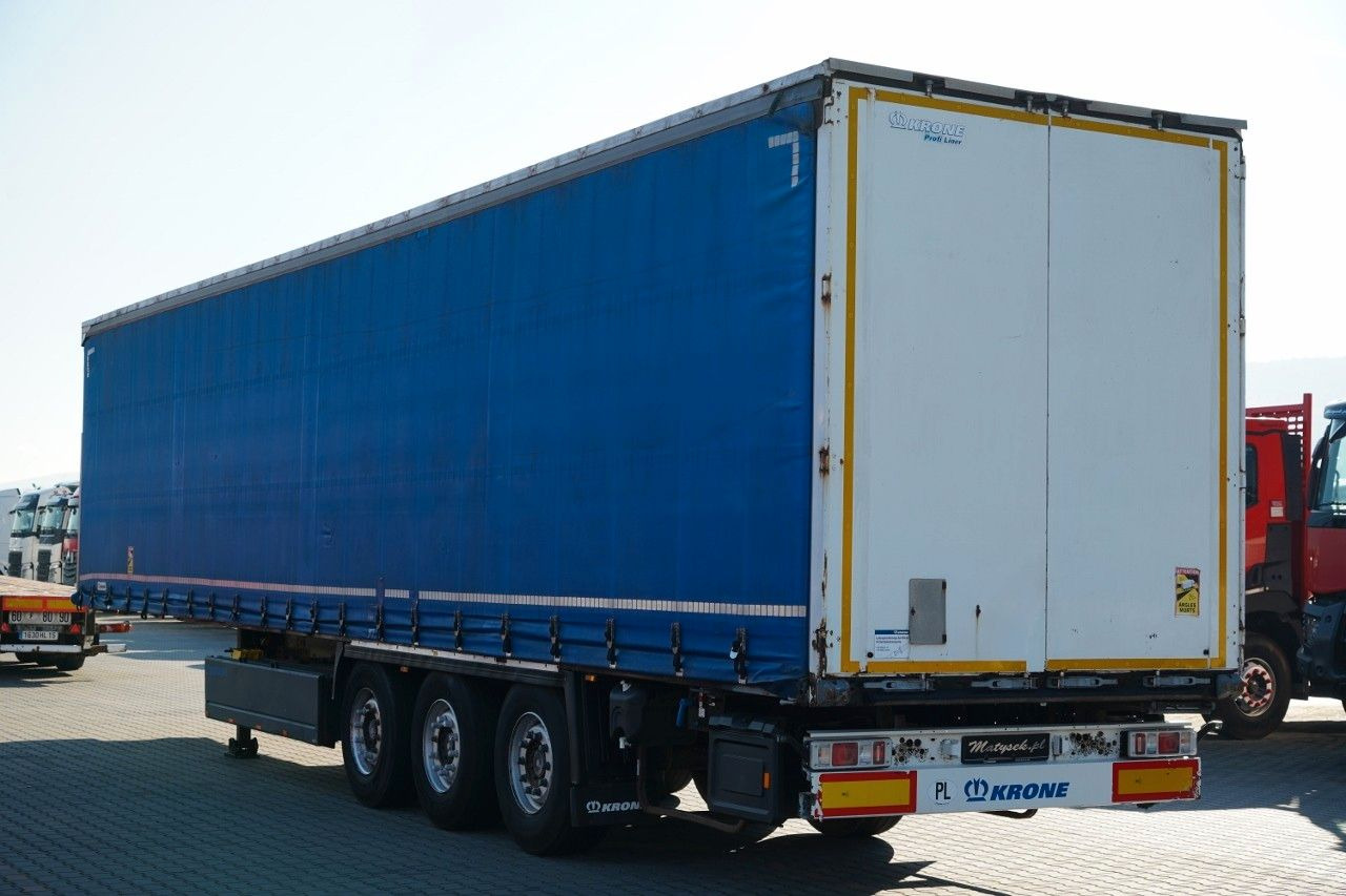 Tentinė puspriekabė Krone FIRANKA / STANDARD / KOSZ NA PALETY / OŚ PODNOS: foto 6