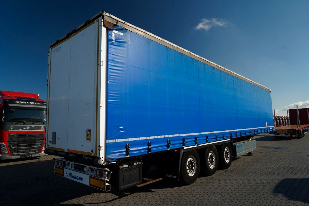 Tentinė puspriekabė Krone FIRANKA / STANDARD / KOSZ NA PALETY / OŚ PODNOS: foto 7