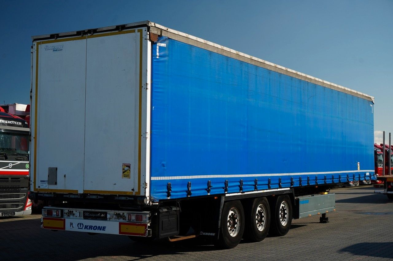 Tentinė puspriekabė Krone FIRANKA / STANDARD / KOSZ NA PALETY / OŚ PODNOS: foto 8