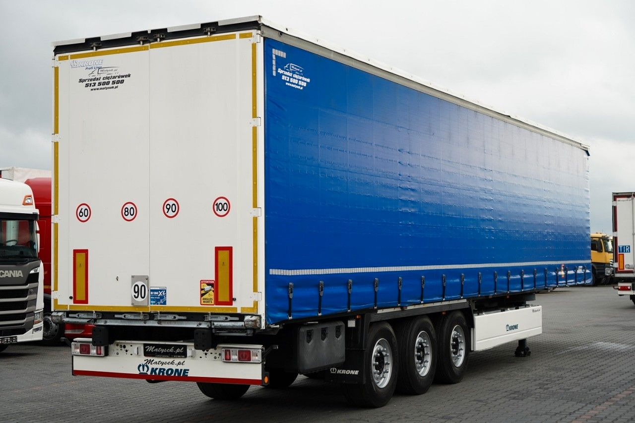 Krone FIRANKA / STANDARD / KOSZ NA PALETY / PLANDEKA - Tentinė puspriekabė: foto 4 Krone FIRANKA / STANDARD / KOSZ NA PALETY / PLANDEKA - Tentinė puspriekabė: foto 4