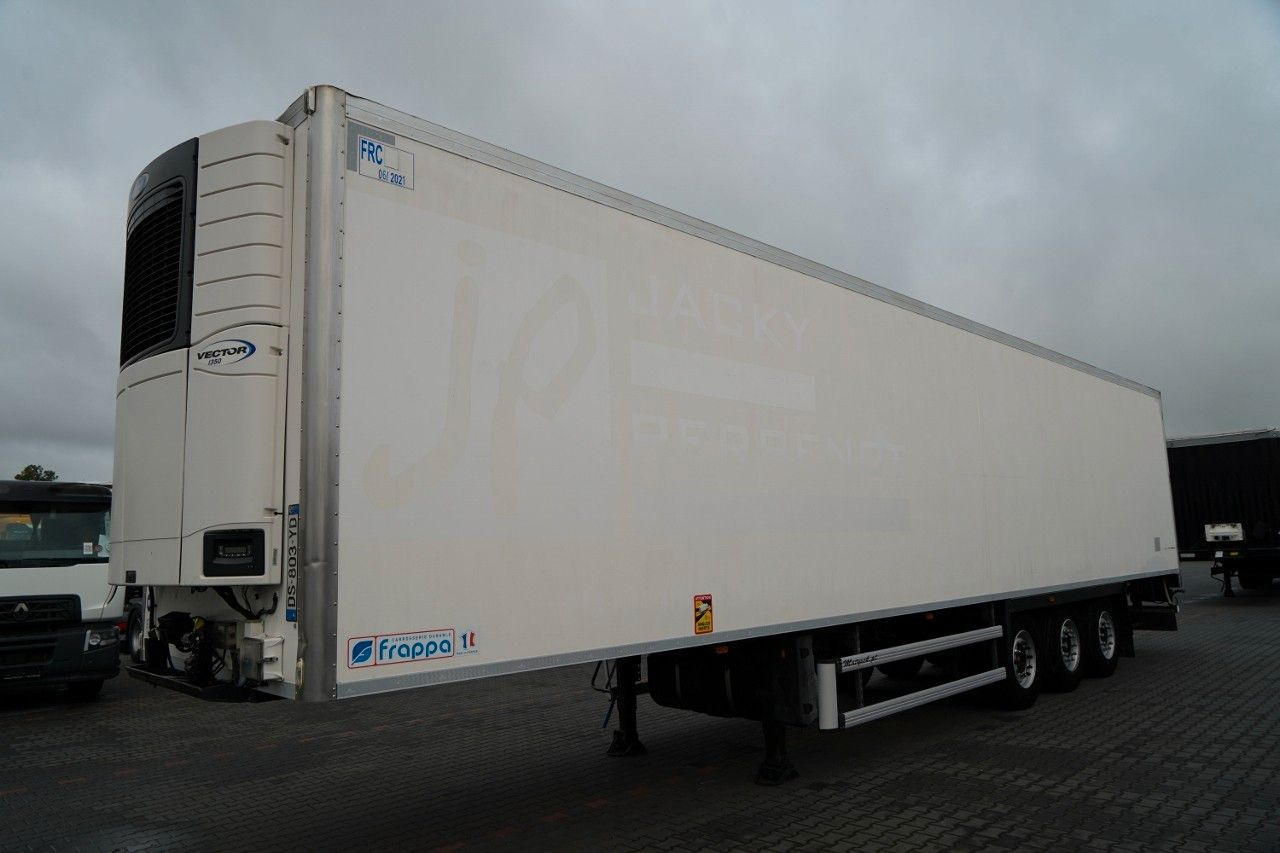 LeciTrailer CHŁODNIA / CARRIER VECTOR 1350 / OŚ PODNOSZONA - Refrižeratorius puspriekabė: foto 2 LeciTrailer CHŁODNIA / CARRIER VECTOR 1350 / OŚ PODNOSZONA - Refrižeratorius puspriekabė: foto 2