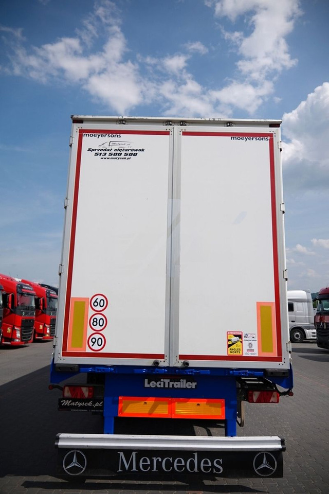 Refrižeratorius puspriekabė LeciTrailer KONTENER / KOFFER / OTWIERANE BOKI / MOCNA PODŁO: foto 8