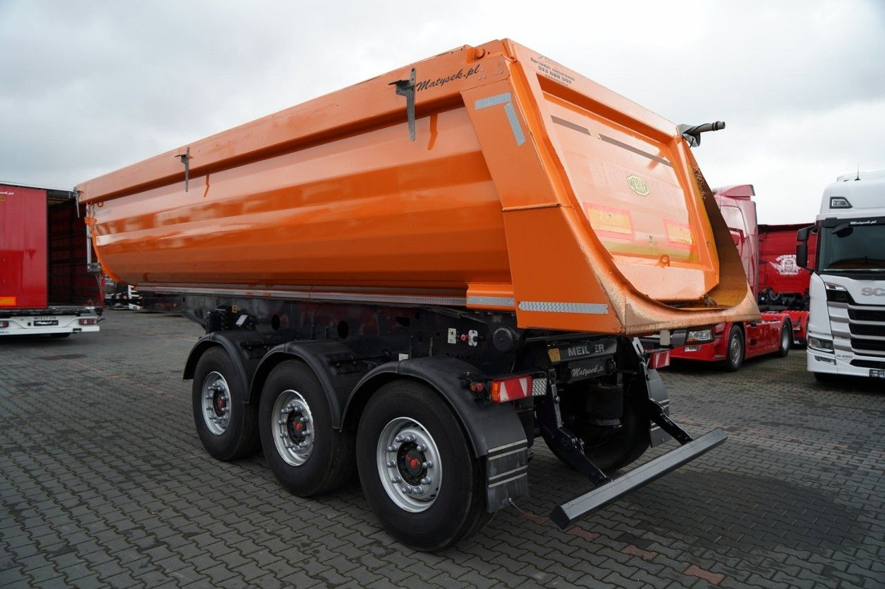 Meiller KIPPER WYWROTKA 26 m3 / STALOWA / RYNNA WANNA - Savivartis puspriekabė: foto 3 Meiller KIPPER WYWROTKA 26 m3 / STALOWA / RYNNA WANNA - Savivartis puspriekabė: foto 3