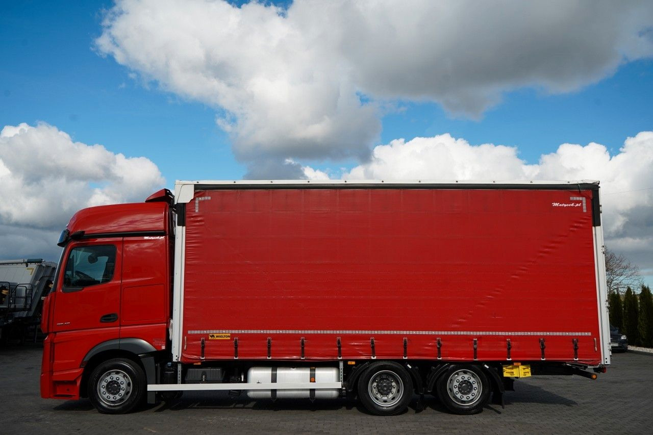 Mercedes-Benz ACTROS 2545 / SOLÓWKA / 6x2 / OŚ PODNOSZONA / B - Tentinis sunkvežimis: foto 2 Mercedes-Benz ACTROS 2545 / SOLÓWKA / 6x2 / OŚ PODNOSZONA / B - Tentinis sunkvežimis: foto 2