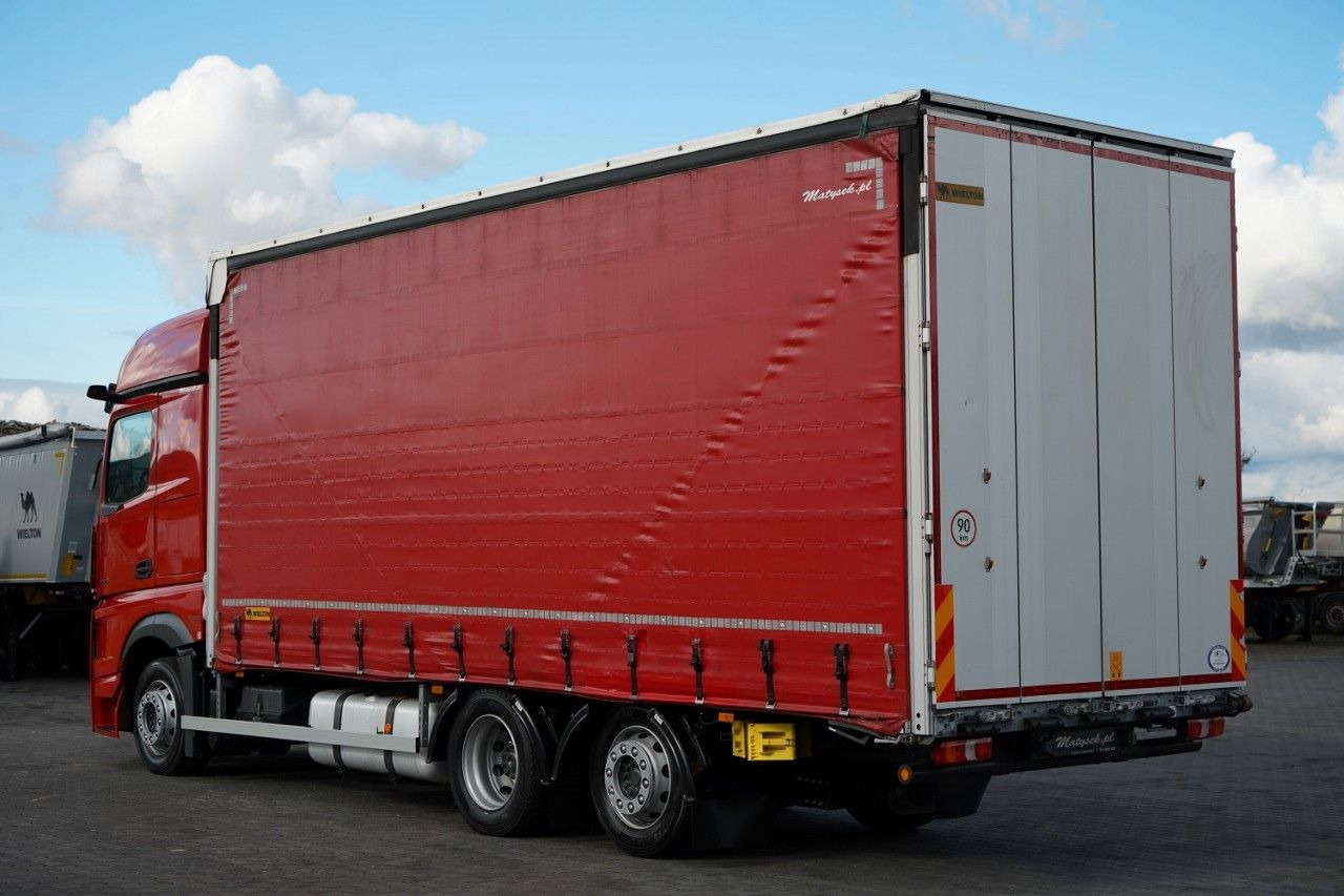 Mercedes-Benz ACTROS 2545 / SOLÓWKA / 6x2 / OŚ PODNOSZONA / B - Tentinis sunkvežimis: foto 3 Mercedes-Benz ACTROS 2545 / SOLÓWKA / 6x2 / OŚ PODNOSZONA / B - Tentinis sunkvežimis: foto 3