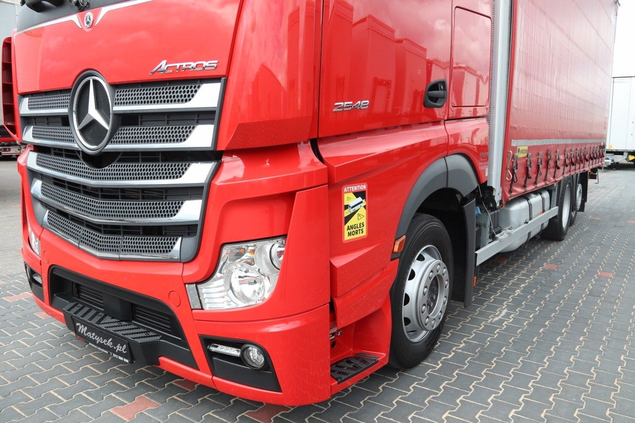 Mercedes-Benz ACTROS 2548 / ZESTAW TANDEM 120 M3 / PRZEJAZDOWY - Tentinis sunkvežimis: foto 5 Mercedes-Benz ACTROS 2548 / ZESTAW TANDEM 120 M3 / PRZEJAZDOWY - Tentinis sunkvežimis: foto 5