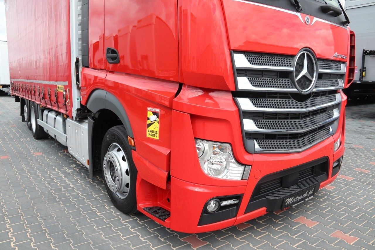 Mercedes-Benz ACTROS 2548 / ZESTAW TANDEM 120 M3 / PRZEJAZDOWY - Tentinis sunkvežimis: foto 4 Mercedes-Benz ACTROS 2548 / ZESTAW TANDEM 120 M3 / PRZEJAZDOWY - Tentinis sunkvežimis: foto 4