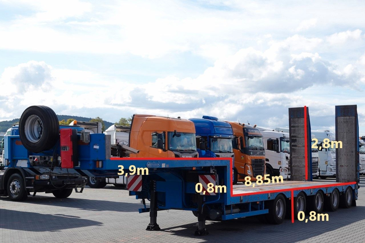 Nooteboom NISKOPODWOZIE / DMC: 80 000 KG / 5 OSI / SKRĘTNE - Žemo profilio platforma puspriekabė: foto 2 Nooteboom NISKOPODWOZIE / DMC: 80 000 KG / 5 OSI / SKRĘTNE - Žemo profilio platforma puspriekabė: foto 2