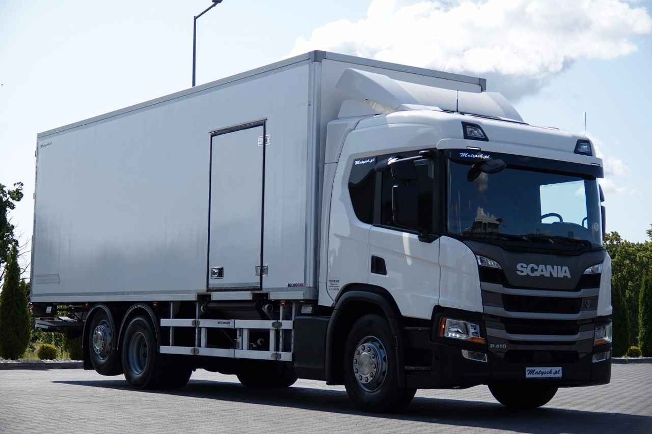 Scania P 410 / 6X2 /CHŁODNIA / SLÓWKA / Agregat THERMO - Refrižeratorius sunkvežimis: foto 1 Scania P 410 / 6X2 /CHŁODNIA / SLÓWKA / Agregat THERMO - Refrižeratorius sunkvežimis: foto 1
