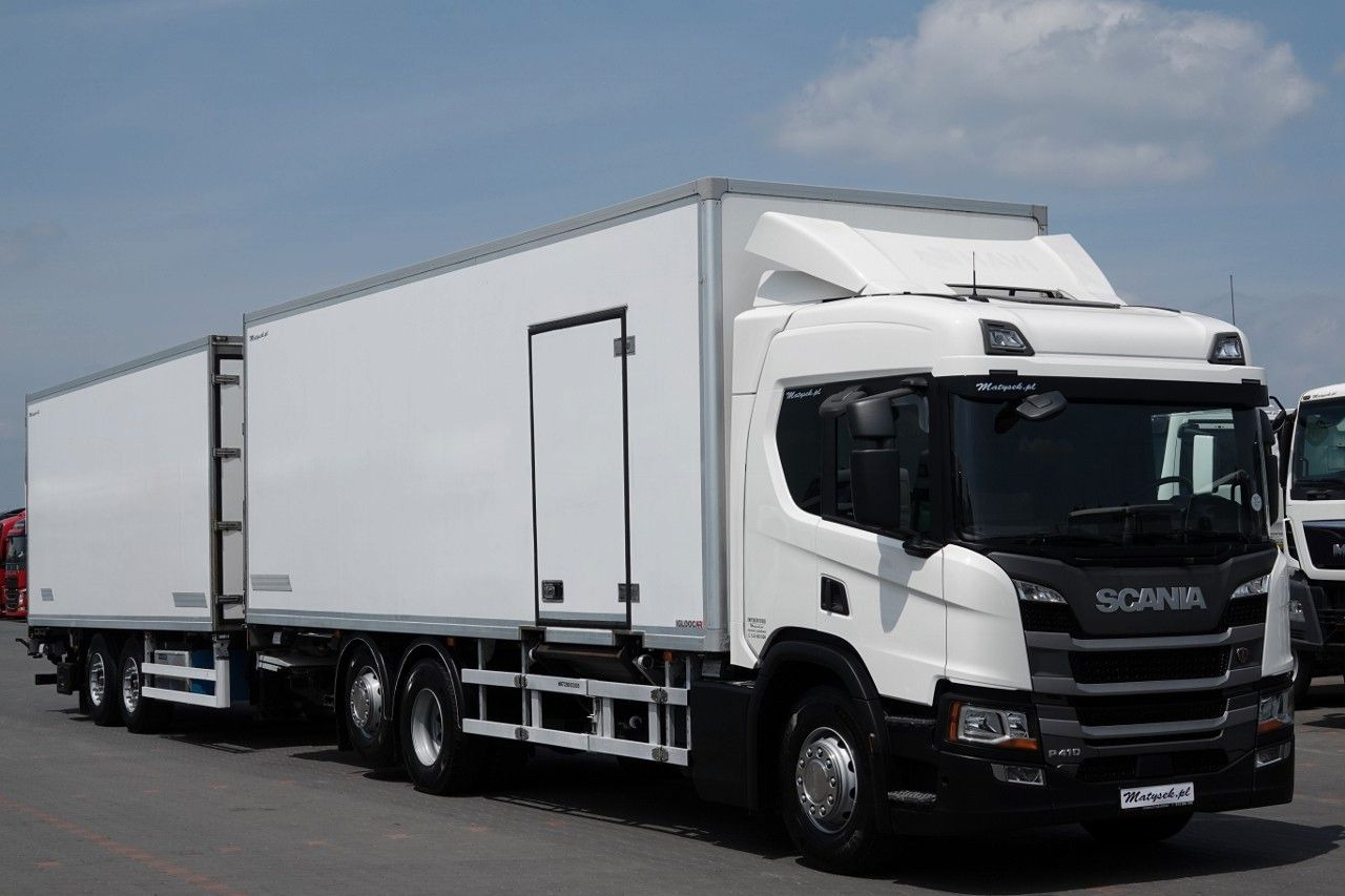 Scania P 410 / CHŁODNIA / ZESTAW TANDEM / PRZEJAZDOWY / - Refrižeratorius sunkvežimis: foto 1 Scania P 410 / CHŁODNIA / ZESTAW TANDEM / PRZEJAZDOWY / - Refrižeratorius sunkvežimis: foto 1