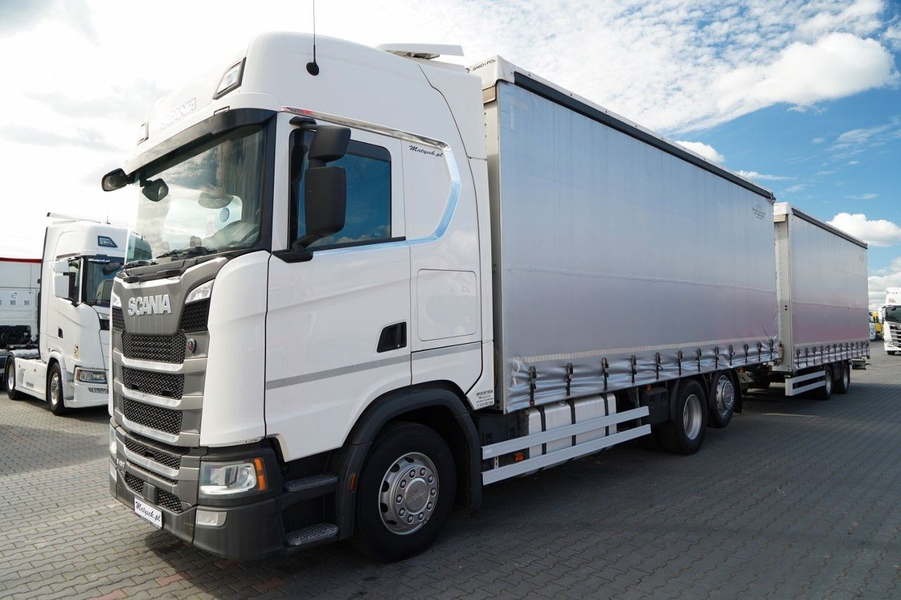 Scania S 450 / ZESTAW TANDEM / 120 M3 / I-PARK COOL Scania S 450 / ZESTAW TANDEM / 120 M3 / PO KONTRAKCIE S - Tentinis sunkvežimis: foto 5 Scania S 450 / ZESTAW TANDEM / 120 M3 / I-PARK COOL Scania S 450 / ZESTAW TANDEM / 120 M3 / PO KONTRAKCIE S - Tentinis sunkvežimis: foto 5