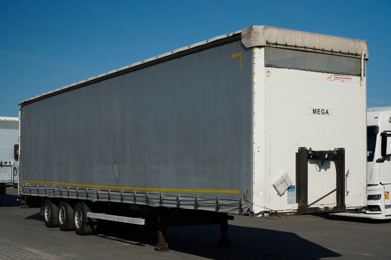 Schmitz Cargobull FIRANKA / MEGA / OSIE SAF / - Tentinė puspriekabė: foto 1 Schmitz Cargobull FIRANKA / MEGA / OSIE SAF / - Tentinė puspriekabė: foto 1