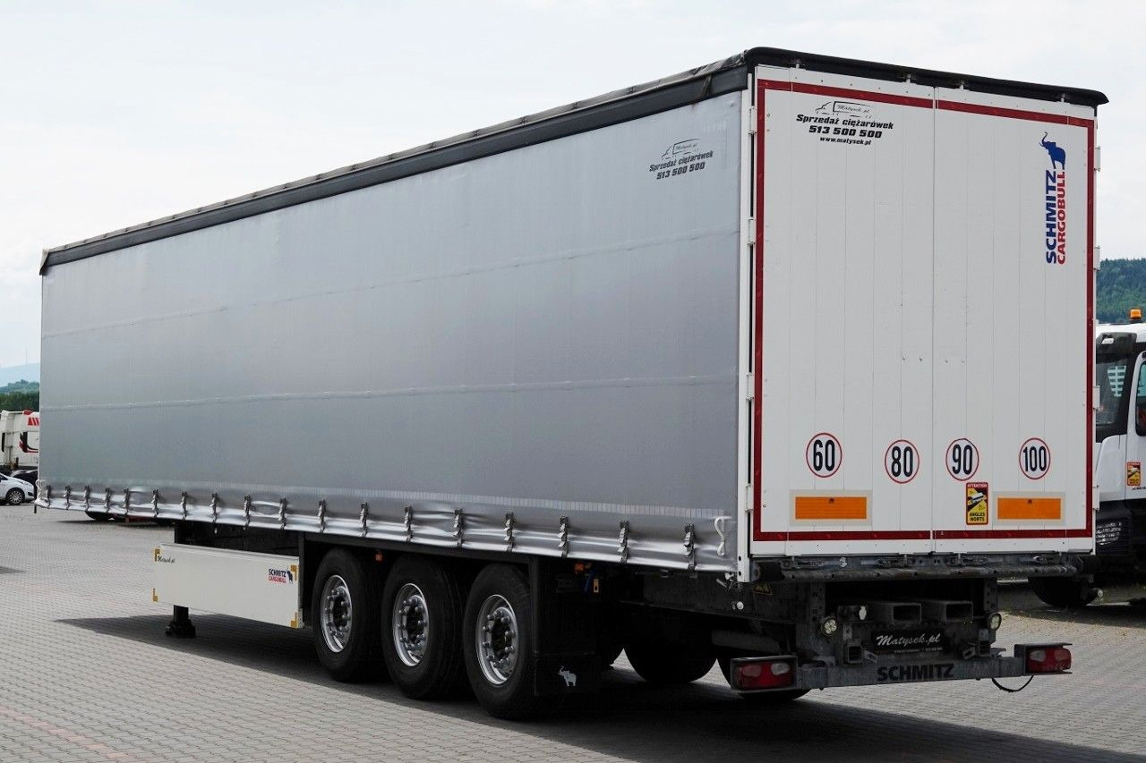 Schmitz Cargobull FIRANKA / STANDARD / OŚ PODNOSZONA / KOSZ NA PA - Tentinė puspriekabė: foto 2 Schmitz Cargobull FIRANKA / STANDARD / OŚ PODNOSZONA / KOSZ NA PA - Tentinė puspriekabė: foto 2