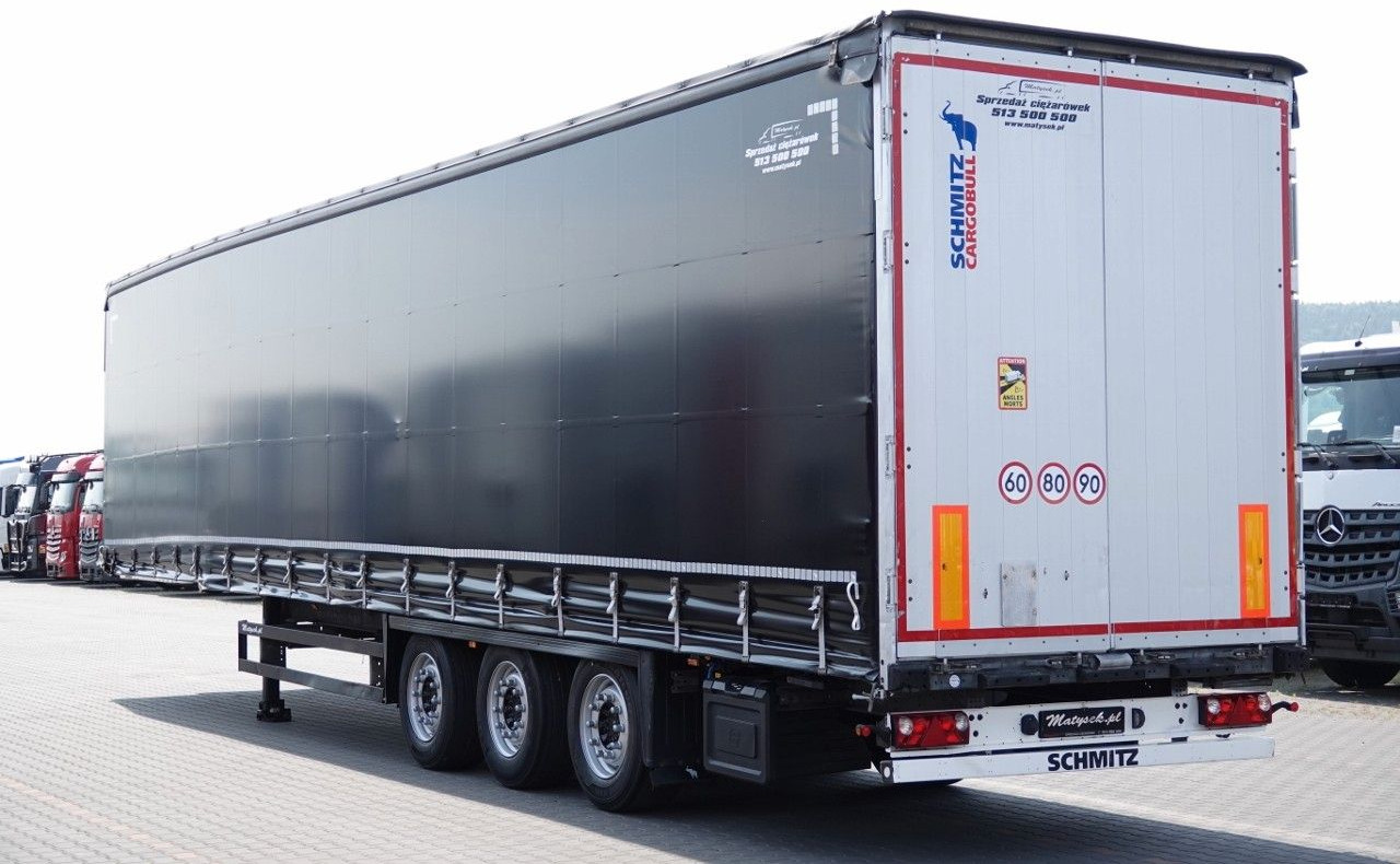 Schmitz Cargobull FIRANKA / VARIOS / 385/55 R22,5 / DACH PODNOSZO - Tentinė puspriekabė: foto 3 Schmitz Cargobull FIRANKA / VARIOS / 385/55 R22,5 / DACH PODNOSZO - Tentinė puspriekabė: foto 3