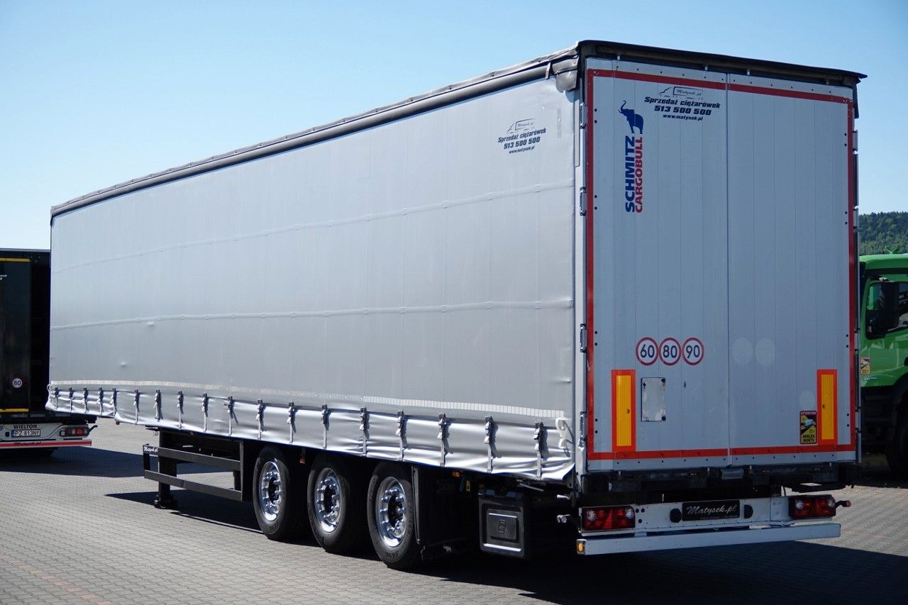 Schmitz Cargobull FIRANKA / VARIOS / 385/55 R22,5 / DACH PODNOSZON - Tentinė puspriekabė: foto 2 Schmitz Cargobull FIRANKA / VARIOS / 385/55 R22,5 / DACH PODNOSZON - Tentinė puspriekabė: foto 2