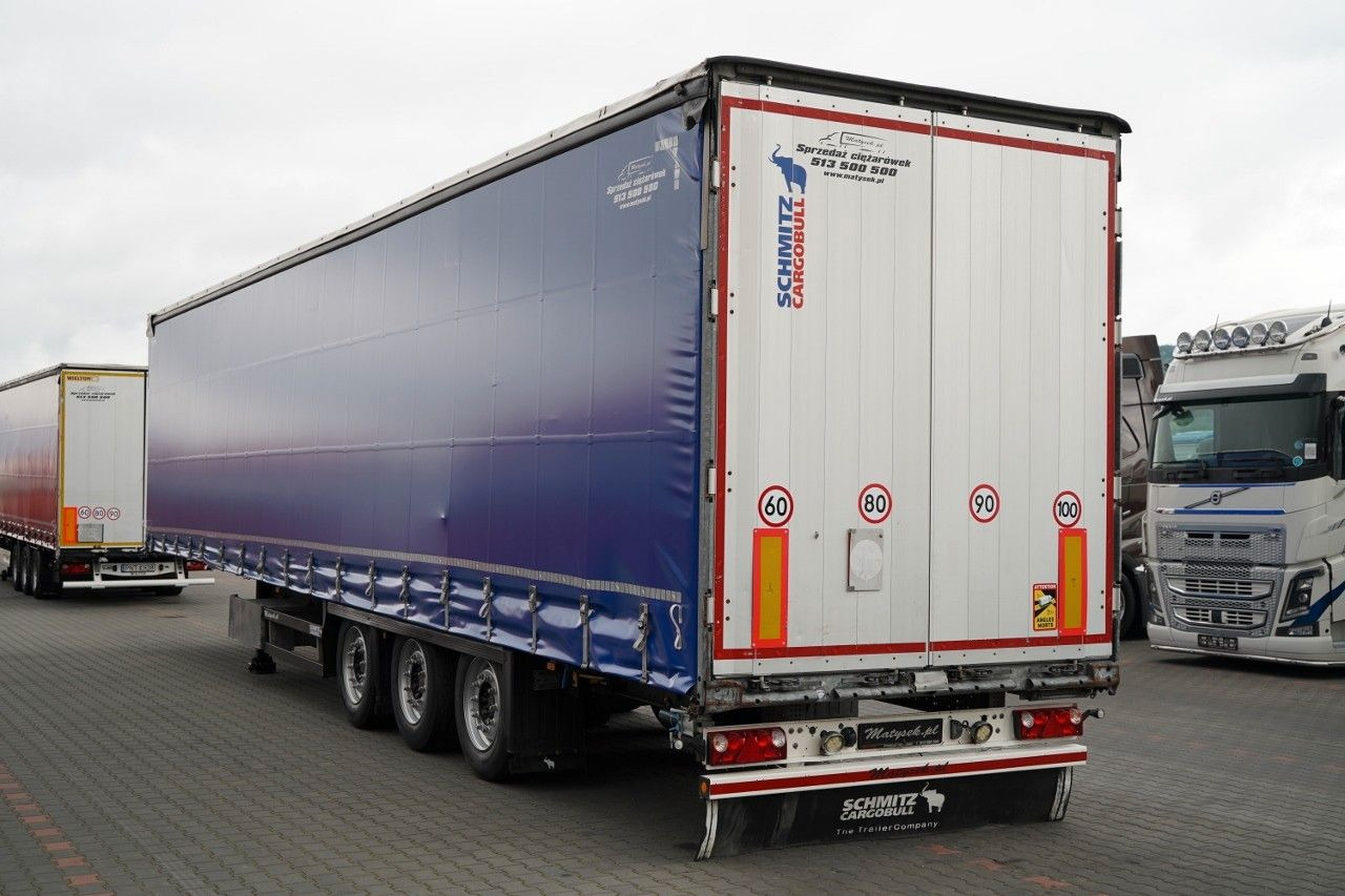 Schmitz Cargobull FIRANKA VARIOS / PODNOSZONY DACH HYDRAULICZNIE - Tentinė puspriekabė: foto 3 Schmitz Cargobull FIRANKA VARIOS / PODNOSZONY DACH HYDRAULICZNIE - Tentinė puspriekabė: foto 3