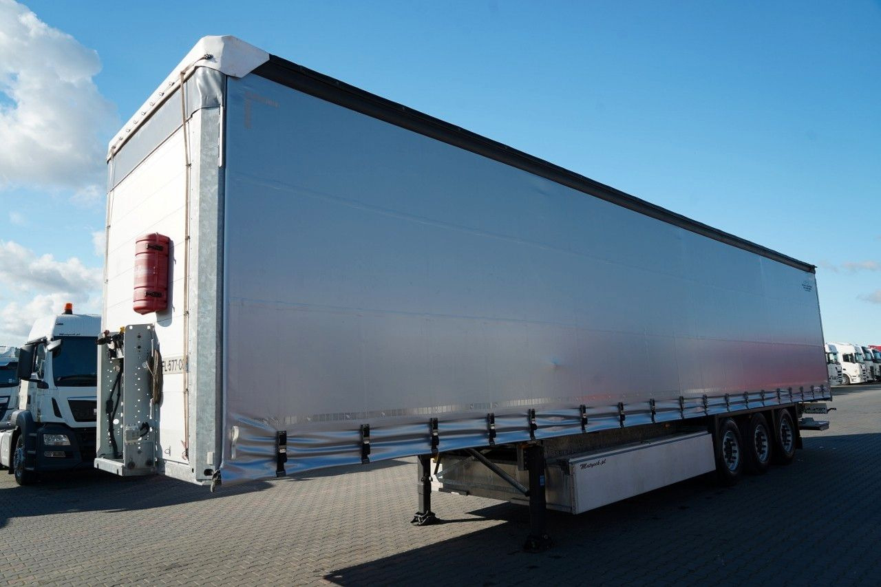 Schmitz Cargobull FIRANKA / WINDA ZAŁADOWCZA / 2x OŚ PODNOSZONA / - Tentinė puspriekabė: foto 4 Schmitz Cargobull FIRANKA / WINDA ZAŁADOWCZA / 2x OŚ PODNOSZONA / - Tentinė puspriekabė: foto 4