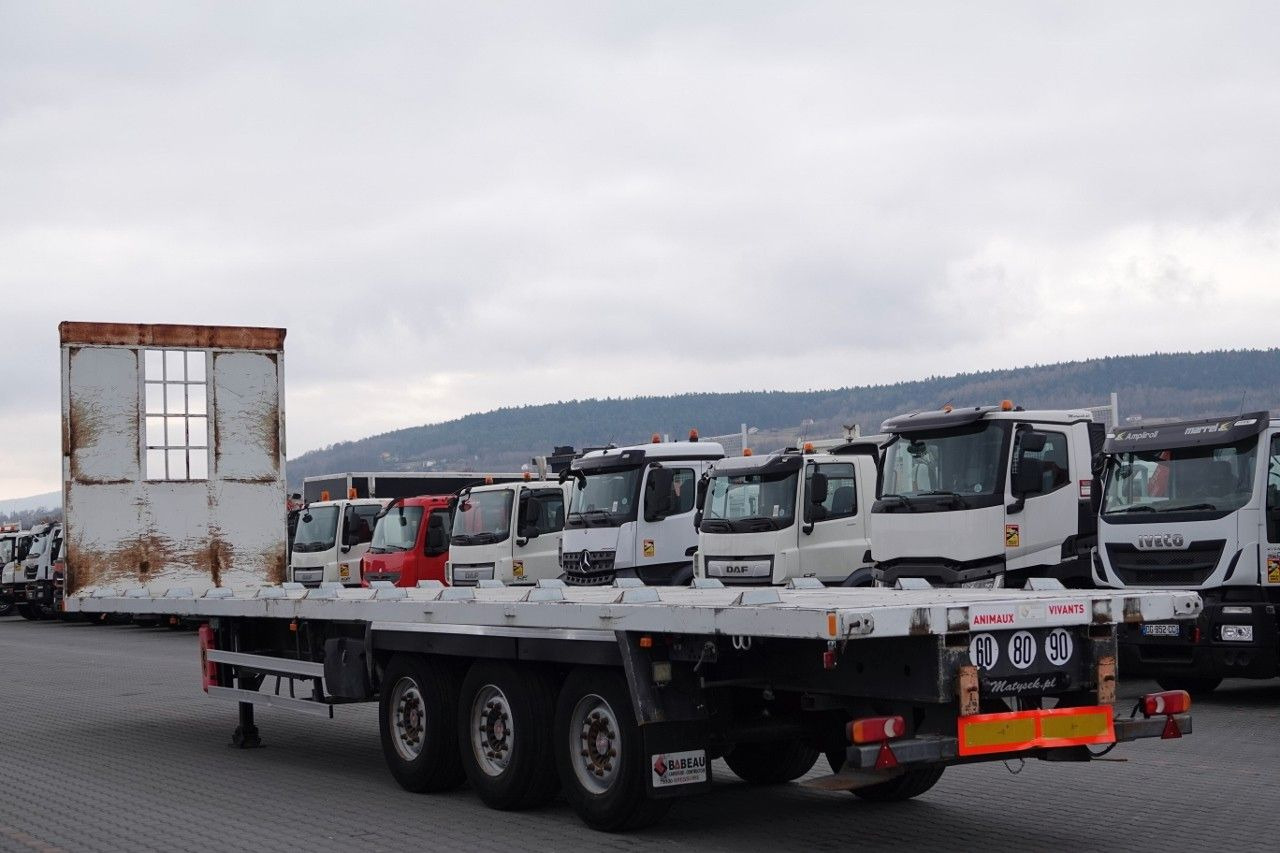 Schmitz Cargobull NACZEPA PLATFORMA / MOCNA PODŁOGA / OSIE SAF - Platforminė/ Bortinė puspriekabė: foto 4 Schmitz Cargobull NACZEPA PLATFORMA / MOCNA PODŁOGA / OSIE SAF - Platforminė/ Bortinė puspriekabė: foto 4
