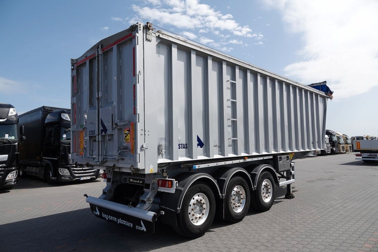 Stas WYWROTKA 43 m3 / ALUMINIOWA / OŚ PODNOSZONA / - Savivartis puspriekabė: foto 4 Stas WYWROTKA 43 m3 / ALUMINIOWA / OŚ PODNOSZONA / - Savivartis puspriekabė: foto 4