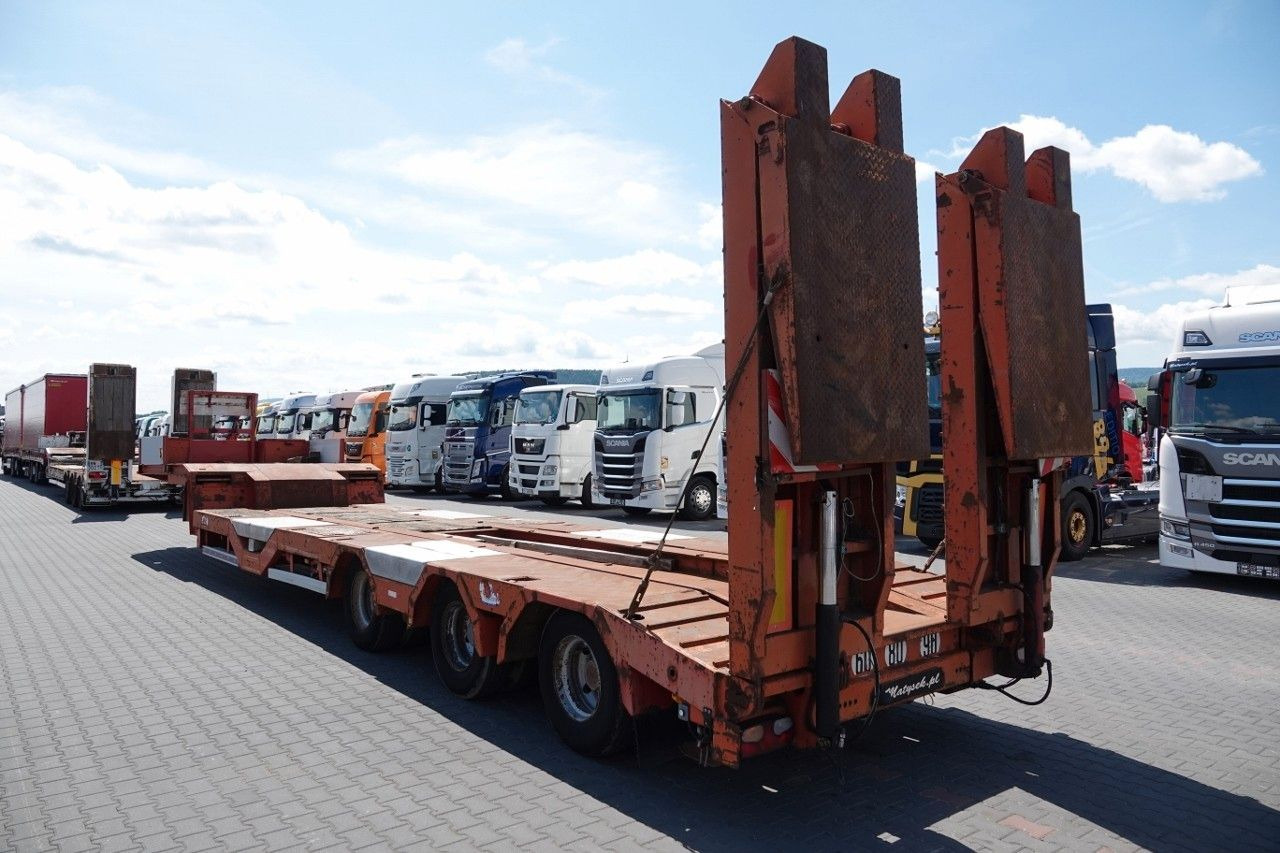 TRAX / NACZEPA LAWETA / NISKOPODWOZIE / NAJAZDY - Žemo profilio platforma puspriekabė: foto 3 TRAX / NACZEPA LAWETA / NISKOPODWOZIE / NAJAZDY - Žemo profilio platforma puspriekabė: foto 3