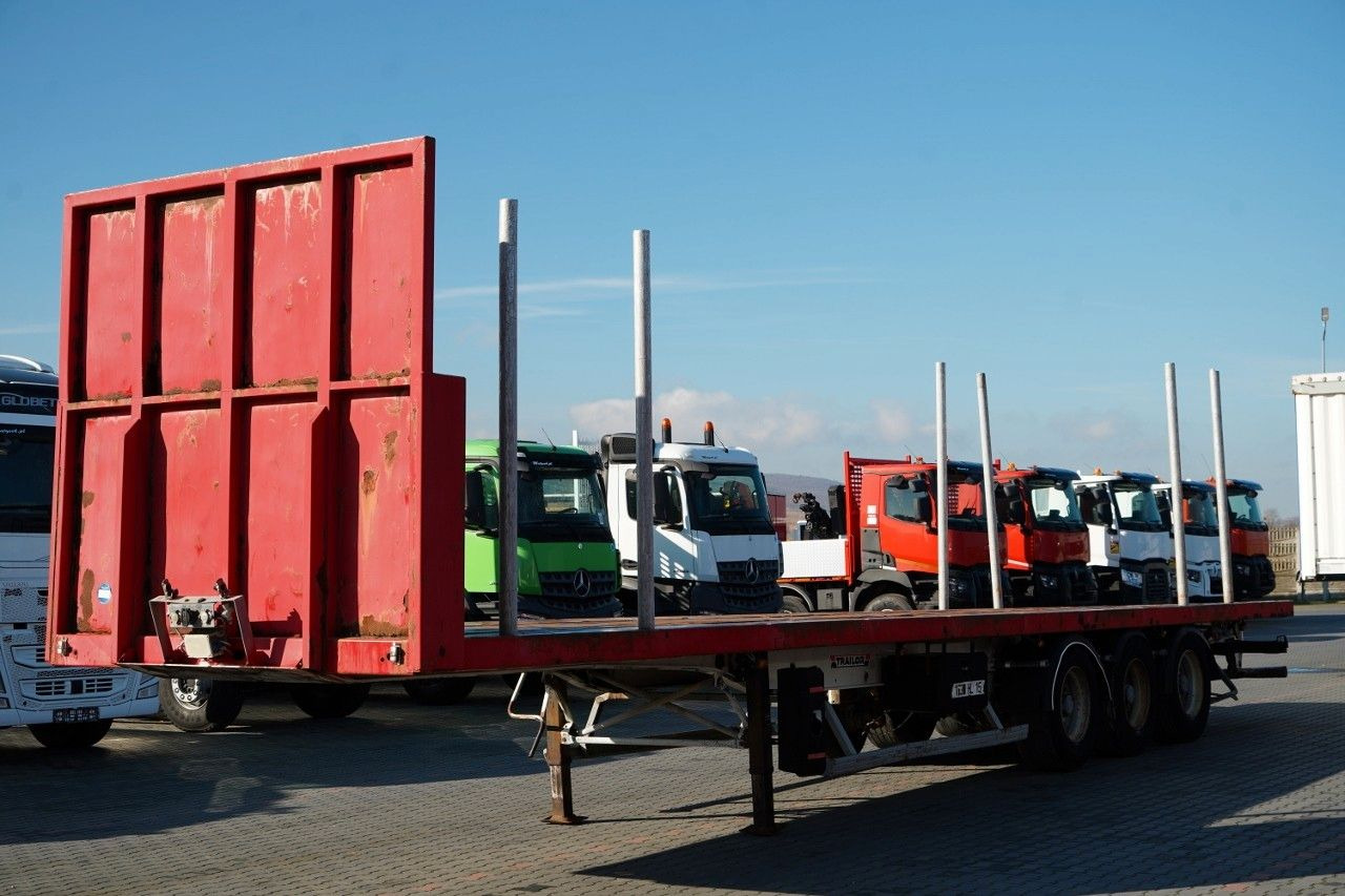 Trailor NACZEPA PLATFORMA / KŁONICE / OŚ SKRĘTNA - Platforminė/ Bortinė puspriekabė: foto 4 Trailor NACZEPA PLATFORMA / KŁONICE / OŚ SKRĘTNA - Platforminė/ Bortinė puspriekabė: foto 4