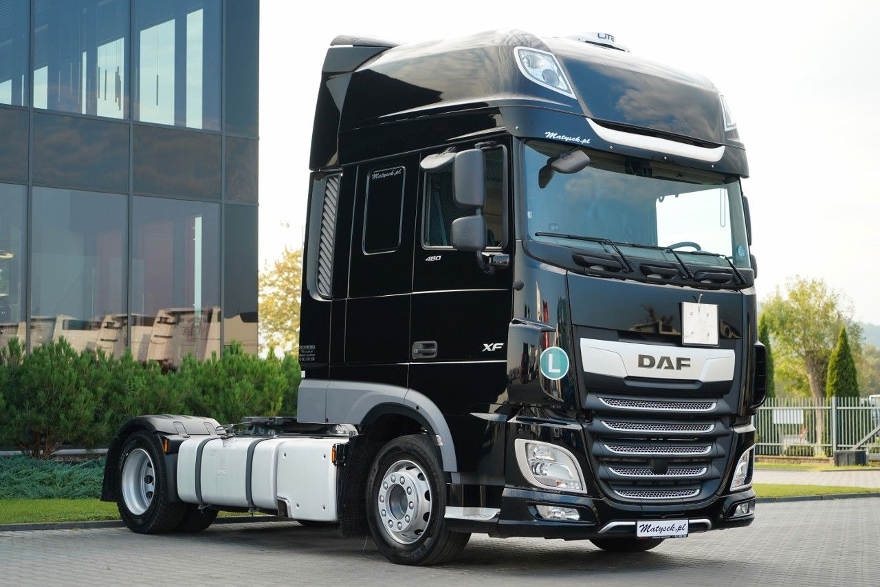 DAF XF 480 / MEGA / LOWDECK / I-PARK COOL / NOWE OPO - Vilkikas: foto 1 DAF XF 480 / MEGA / LOWDECK / I-PARK COOL / NOWE OPO - Vilkikas: foto 1