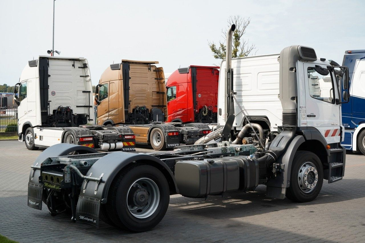 Vilkikas Mercedes-Benz AXOR 1829 / RETARDER / RAMA POD ZABUDOWĘ / 4 m /: foto 8
