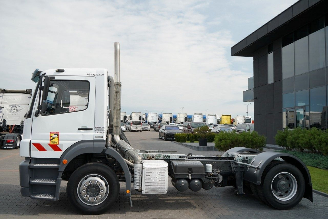Vilkikas Mercedes-Benz AXOR 1829 / RETARDER / RAMA POD ZABUDOWĘ / 4 m /: foto 6