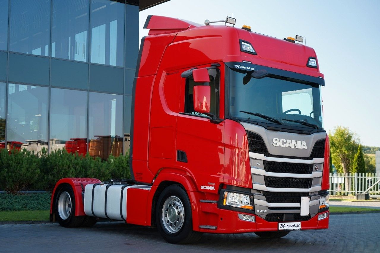 Scania R 450 / MEGA / LOWDECK / 2021 ROK / PO KONTRAKC - Vilkikas: foto 1 Scania R 450 / MEGA / LOWDECK / 2021 ROK / PO KONTRAKC - Vilkikas: foto 1