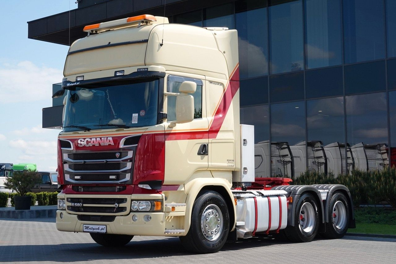 Scania R 580 / V8 / 6x4 / DMC: 95.000 KG / I-PARK COOL/ Scania R 580 / V8 / 6x4 / DMC: 95.000 KG / I-PARK COOL/ - Vilkikas: foto 1 Scania R 580 / V8 / 6x4 / DMC: 95.000 KG / I-PARK COOL/ Scania R 580 / V8 / 6x4 / DMC: 95.000 KG / I-PARK COOL/ - Vilkikas: foto 1