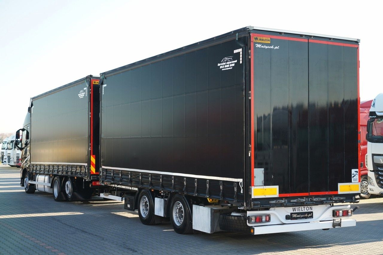 Volvo FH 460 / ZESTAW TANDEM / 120 M3 / PRZEJAZDOWY / - Tentinis sunkvežimis: foto 2 Volvo FH 460 / ZESTAW TANDEM / 120 M3 / PRZEJAZDOWY / - Tentinis sunkvežimis: foto 2