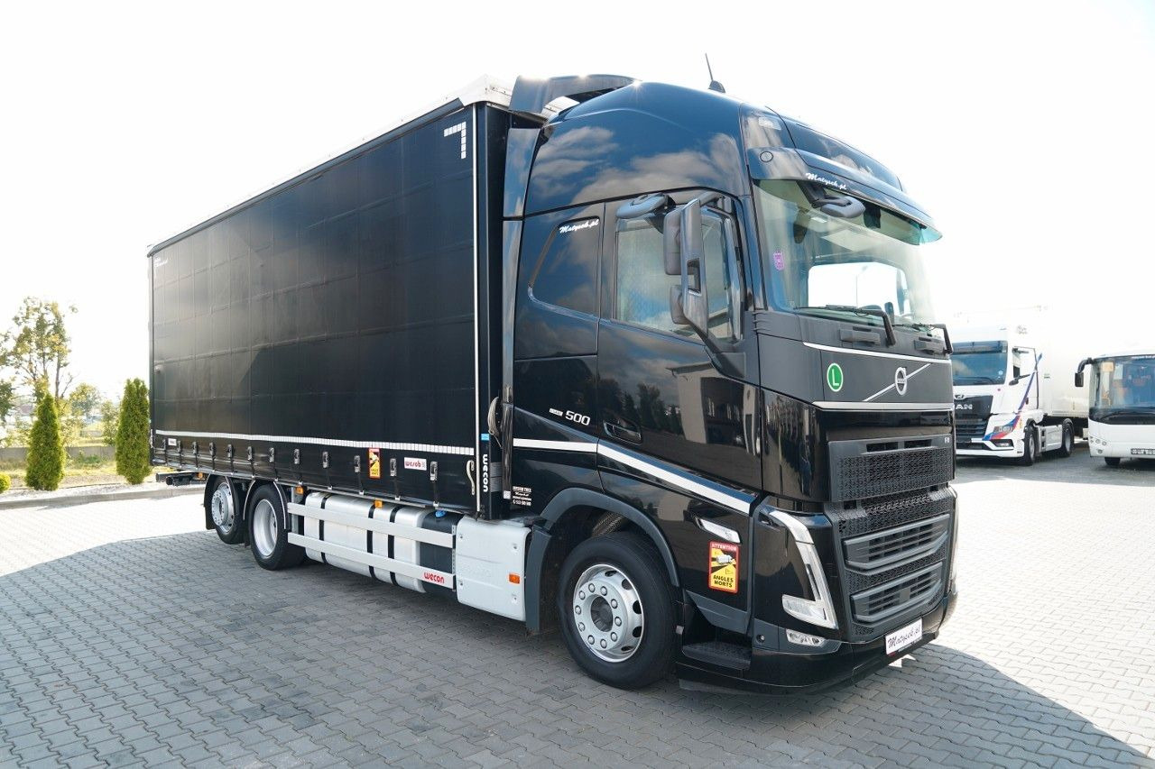 Volvo FH 500 / I-SAVE / TANDEM PRZEJAZDOWY / 2023 / K - Tentinis sunkvežimis: foto 2 Volvo FH 500 / I-SAVE / TANDEM PRZEJAZDOWY / 2023 / K - Tentinis sunkvežimis: foto 2