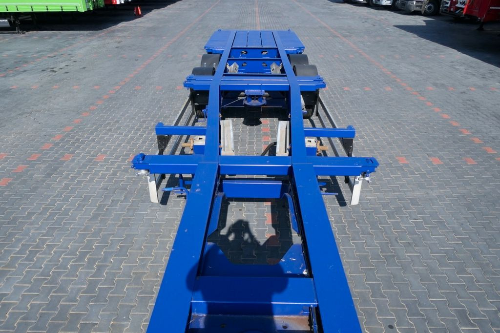 Konteineris-vežimus/ Sukeisti kūną puspriekabė Wielton CHASISS / FOR CONTAINERS / LIFTED AXLE / SAF /: foto 19