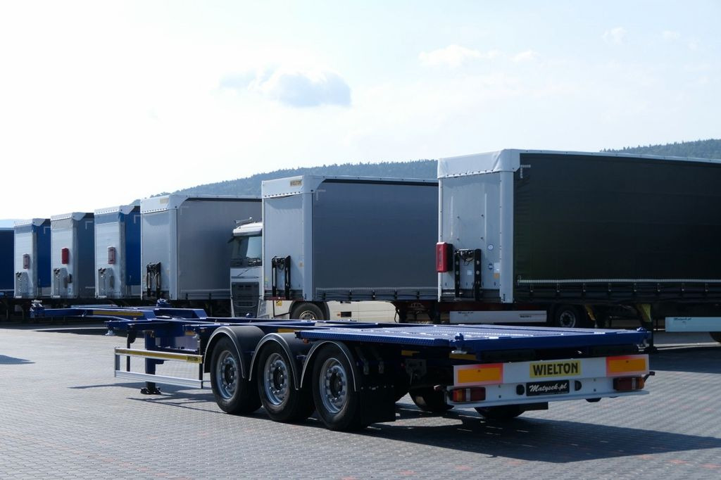 Wielton CHASISS / FOR CONTAINERS / LIFTED AXLE / SAF / - Konteineris-vežimus/ Sukeisti kūną puspriekabė: foto 5 Wielton CHASISS / FOR CONTAINERS / LIFTED AXLE / SAF / - Konteineris-vežimus/ Sukeisti kūną puspriekabė: foto 5