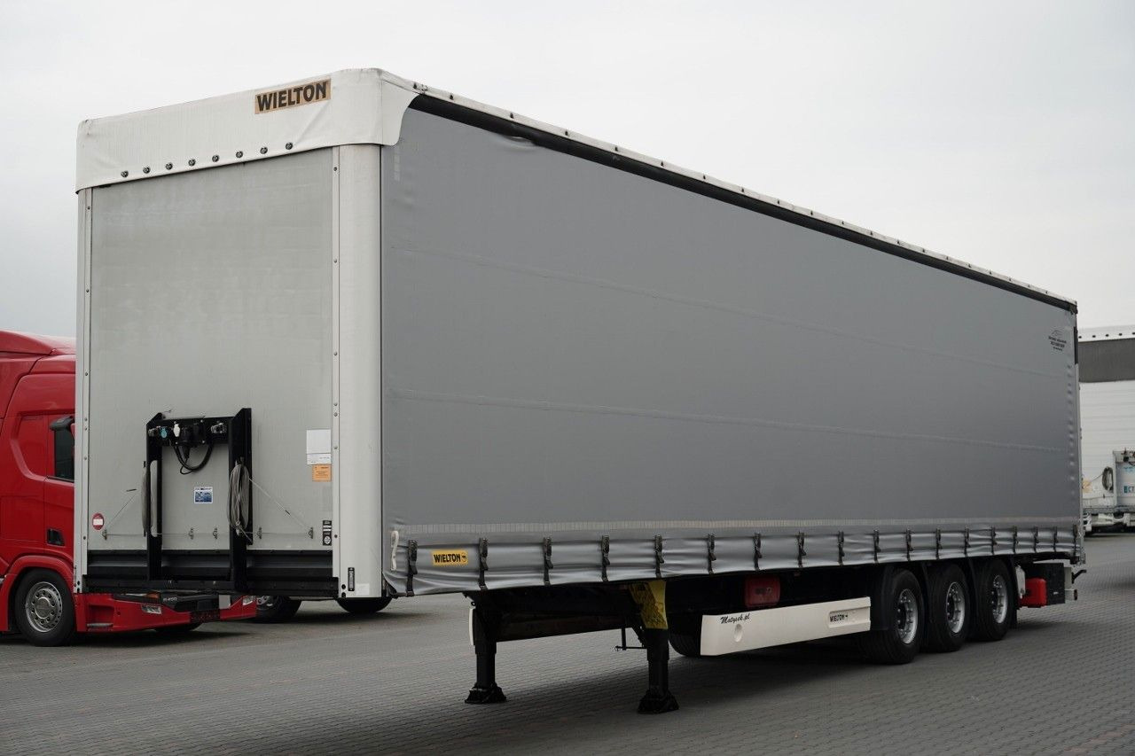 Wielton FIRANKA / MEGA / LOWDECK / OŚ PODNOSZONA / SAF - Tentinė puspriekabė: foto 1 Wielton FIRANKA / MEGA / LOWDECK / OŚ PODNOSZONA / SAF - Tentinė puspriekabė: foto 1