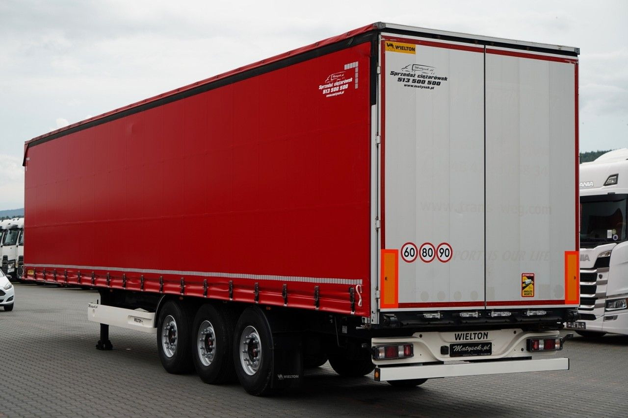 Wielton / FIRANKA STANDARD / MULDA DO STALI - 9 M / OŚ - Tentinė puspriekabė: foto 5 Wielton / FIRANKA STANDARD / MULDA DO STALI - 9 M / OŚ - Tentinė puspriekabė: foto 5