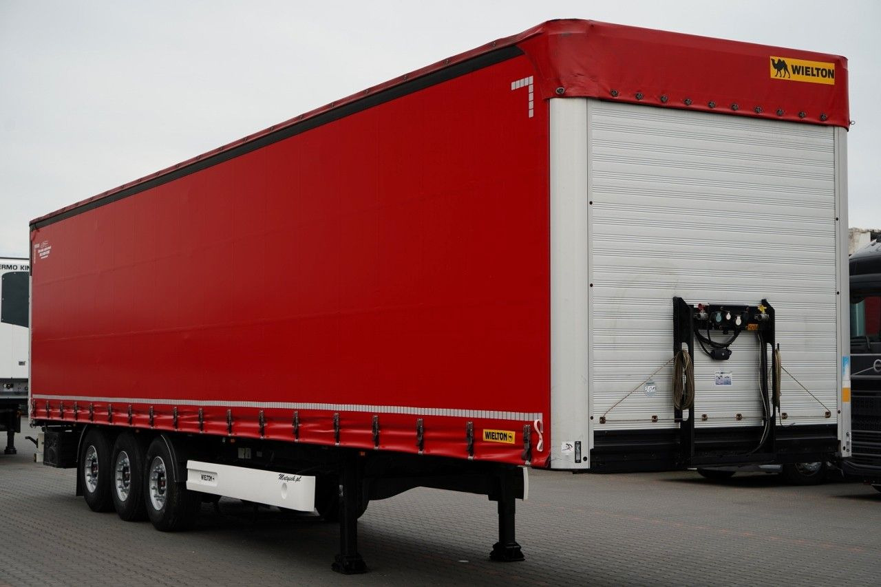 Wielton / FIRANKA STANDARD / MULDA DO STALI - 9 M / OŚ - Tentinė puspriekabė: foto 1 Wielton / FIRANKA STANDARD / MULDA DO STALI - 9 M / OŚ - Tentinė puspriekabė: foto 1